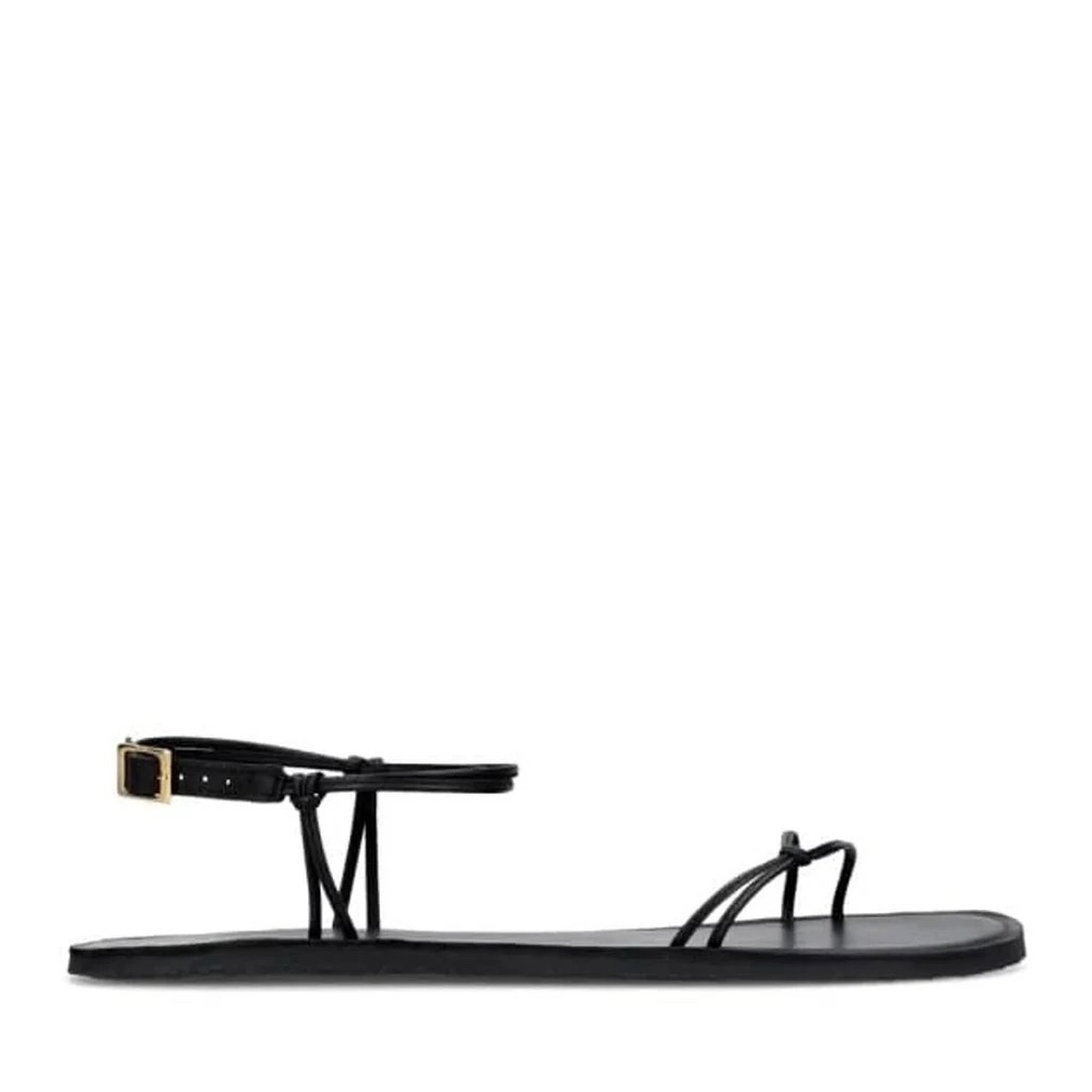 Groundies Cadiz Black Barefoot Sandals, size 9